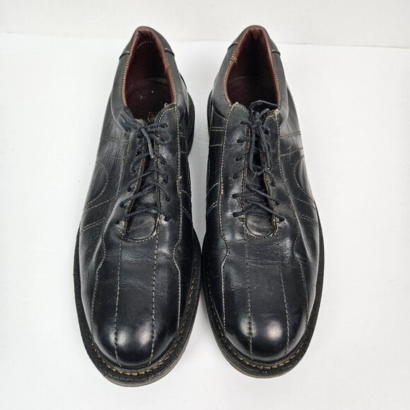 Allen Edmonds Voyager Black Leather Casual Lace Up Walking Shoe 10 - Picture 4 of 13